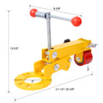 Fender Roller Tool Lip Rolling Reforming Extending Tools Auto Body Light Truck Lip Wheel Arch Roller Flaring Former Heavy Duty for Automobile Maintenance - Image 12