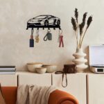 CIFbuy Alluring 1pc Metal Key Holder for Wall. The 7 - Hook, Black, Wall - Mounted Organizer is a Gorgeous Addition to Your Front Entryway. It Serves as a De(TikTok/temu self-pickup orders) - Image 23