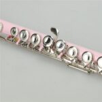 Cupronickel C 16 Closed Holes Concert Band Flute Pink - Image 8