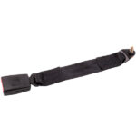 Seat Belt 3 Point Universal Retractable Safety Belt Black - Image 5