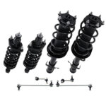 8PCS Front Rear Struts w/Coil Spring Sway Bar Kits fit for 2007-2011 Honda CR-V NEW - Image 6