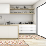 Boho Kitchen Rug Sets 3 Piece with Runner Non Slip Kitchen Rugs and Mats Washable Kitchen Mats for Floor Thick Kitchen Floor Mat Carpet Runner Rugs for Hallway Laundry Holiday Decor - Image 6