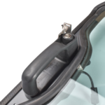 Front Door Frame & Window Assembly with Wiper + Motor Replacement for Bobcat S130 S150 S160 S175 S185 T110 T140 T180 T190 T200 - Image 10