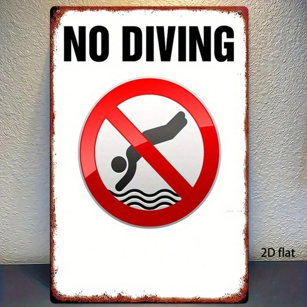 42690964-e868-4d70-ae7c-23a7f4f8e6b7.png CIFbuy Vintage Metal Sign 8x12 Inch, Rustproof Waterproof Bathroom Humor Poster, 2D Flat Printed Iron Painting Wall Art Home Decor TikTok, TikTok, r Self-pickup Logiopics - Image 1