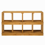 Nesting Boxes for Chickens, Wooden Chicken Nesting Box, Laying Eggs Nest Box for Chickens Hens Ducks, Yellow, 8 Compartments - Image 2