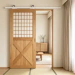 White 6ft Rustic Barn Door Mounting Kit – Sliding Hardware Set for Interior Home Use Hardware only, door not included - Image 5