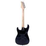 Lightning Style Electric Guitar with Power Cord/Strap/Bag/Plectrums Black & Dark Blue - Image 7