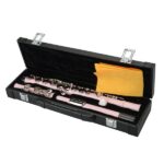Cupronickel C 16 Closed Holes Concert Band Flute Pink - Image 4