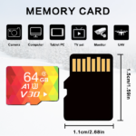 Monitoring grade high-speed SD card, stable read and write, dedicated for all-weather security monitoring - Image 2