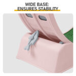 80*34*86CM Pink PP track connector assembly, circular design with green carpet + 1 cat teaser stick, 15kg cat treadmill - Image 10