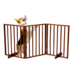 The Wooden Dog Fence Brown - Image 2