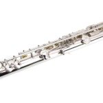 Nickel Plated C Closed Hole Concert Band Flute with E Key - Image 4