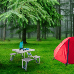Same Code 69250698 One Piece Folding Table and Chair Aluminum Alloy - Image 29