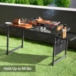 4.7 FT Portable Picnic Table Adjustable Height - Image 9