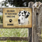 CIFbuy Treasure Mix Great Dane Dog Metal Tin Sign A House Is Not A Home Without A Great Dane Quote 8x12In 20x30Cm 2D Flat Unframed Vint TikTok, TikTok, Vint Self-pickup Logiopics - Image 4
