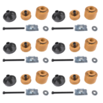 6Pcs Body Mount Kit Replacement for 08-16 Ford F450 Truck Crew Cab&Chassis 7C3Z1000154AA/AB - Image 9