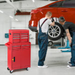 Repair tool cart Red - Image 11