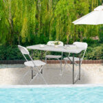 4ft Foldable Lift Patio Plastic Table White SAME AS 21616655 - Image 31