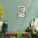 CIFbuy Vintage Metal Wall Art "I Have Seen The Goodness Of God" Inspirational Quote Sign, Goodness Of God" Inspirational Quote Sign, 8x12in Classic Unframed Christian Home Decor "I HaikTok, "I HaikTok, Self-f ckup Logiopor - Image 3