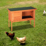 36" Single Deck Waterproof Wooden Chicken Coop Hen House Pet Animal Poultry Cage Rabbit Hutch Natura - Image 13