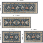 Boho Kitchen Rugs Sets 4 Piece with Runner Floral Kitchen Floor Mat Carpet Farmhouse Kitchen Rugs and Mats Non Skid Washable Runner Rug for Kitchen Floor Sink - Image 8