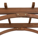 [Same Code 43529880]Beautiful And Practical Garden Arch Dark Brown - Image 21