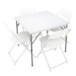Replace 19594030 34" Blow Molding Foldable Square Table - Image 8