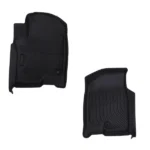 Anti-Slip TPE Carpet Floor Mats fit for Chevrolet Suburban Yukon XL 2021-2025 Black - Image 4