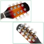 A Style Elegant Mandolin with Guard Board Sunset - Image 17