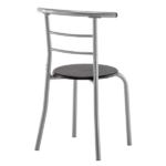 Same Code 67657426 PVC Breakfast Table (One Table and Two Chairs) Black - Image 12