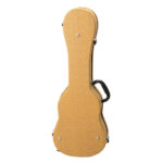 Replace 77197354 26" Top Grade Tenor Leather Ukulele Case Yellow - Image 7
