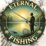 CIFbuy 1pc Retro Fishing 2D Flat Round Sign 8x8in, "in, Fishing Enthusiast" Gift Decorative, Plaque for Bar Living Room Bedroom Restaurant Wal TikTok, TikTok, temu Self-pickup Logi Wics - Image 2