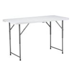 Replace 87607347 4ft Foldable Lift Patio Plastic Table White