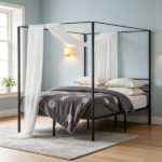 Canopy Bed Frame Only bed frame - Image 3