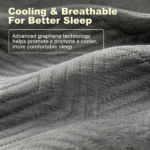 12" Pressure Relief Memory Foam Mattress – Graphene Gel Cooling Copper, Easy Setup Bed in a Box Only mattress - Image 7