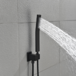 Handheld Shower Head with 59-inch Shower Hose and Adjustable Shower Bracket - Image 12