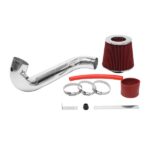 2.5" Intake Pipe With Air Filter for Honda Civic 2001-2005 1.7L AT/MT Racing Red - Image 3