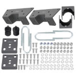 5" Rear Axle Flip C-Notches Kit Fit For Chevrolet C10 1973-1987 Fit For GMC C15 C1500/Pickup 1973-1987