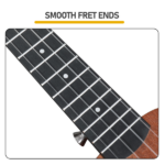 21in mahogany body rosewood fingerboard ukulele, cotton bag, capo, strap, picks*2, tuner Strings Dust cloth - Image 3
