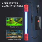 Aquarium Fish Tank Germicidal UV Light Sterilizer Pond Submersible Clean Lamp US(tk/temu self-pickup orders) - Image 10