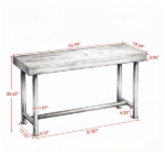 Dining Table(Only dining table) - Image 3
