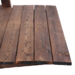 Arch Bridge Small Wooden Bridge Courtyard Outdoor Anticorrosive Wood Landscape Bridge Carbonization Color - Image 21