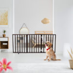 The Wooden Dog Fence Walnut - Image 6