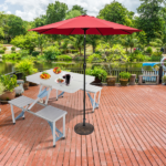 Same Code 69250698 One Piece Folding Table and Chair Aluminum Alloy - Image 33