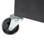 4 Drawstring Cabinet Steel Black Lock 330lb Instrument Cart Storage Room - Image 26