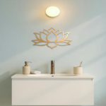 CIFbuy™ Lotus Metal Wall Art Large Size Modern Design Gorgeous Decor to Charm Guests Ideal for Living Rooms Bridal Showers Indoo(TikTok/temu self-pickup orders) - Image 3
