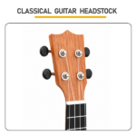 26in mahogany body rosewood fingerboard ukulele, cotton bag, capo, strap, picks*2, tuner Strings Dust cloth - Image 13