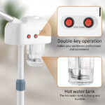 2 in 1 Facial Steamer with 3X Magnifying Lamp, Esthetician Steamer Professional Aromatherapy Humidifier Face Spa Mist Steam for Home Beauty Salon, Personal Skin Care Deep Cleaning - Image 3