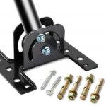 G01 Universal 180°Adjustable TV Antenna J-Pole Aerial Bracket Black - Image 6