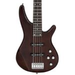 [Do Not Sell on Amazon] GIB Electric 5 String Bass Guitar Full Size Bag Strap Pick Connector Wrench Tool Earth Brown - Image 8